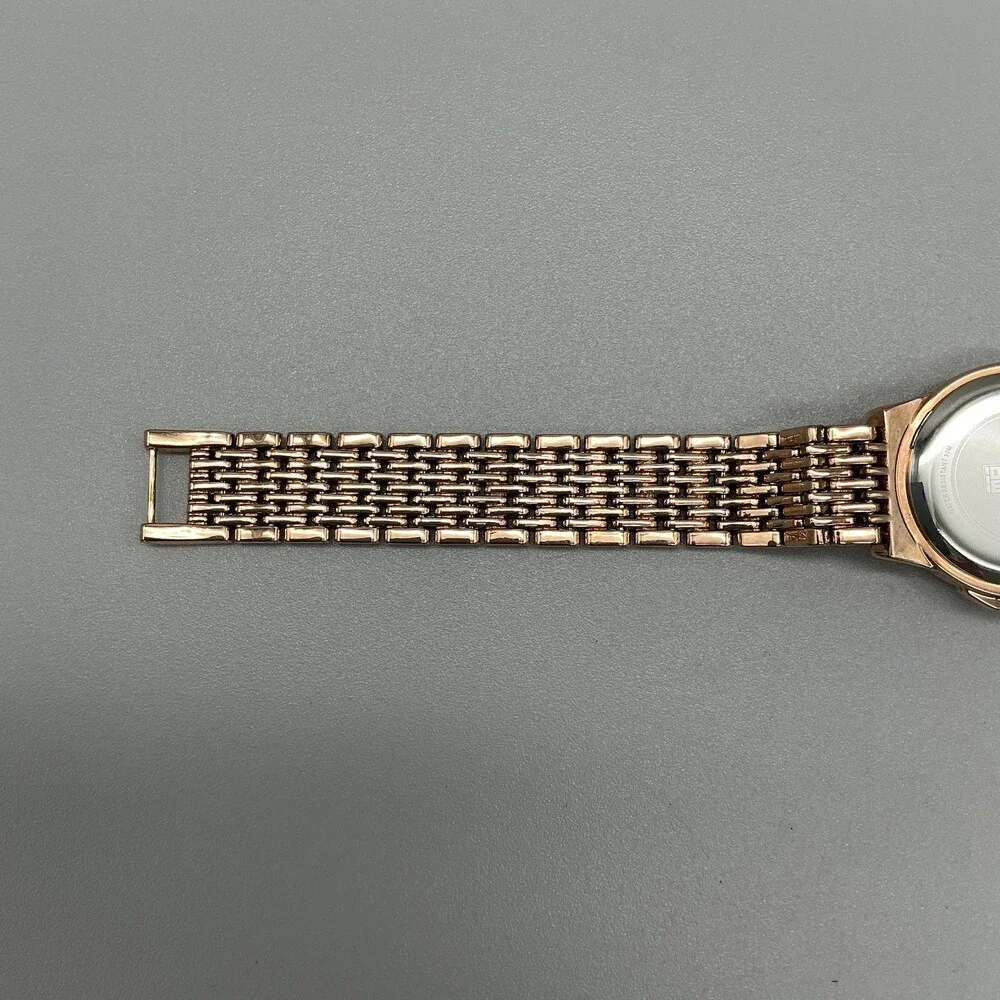 Montres Prestige Womens Watch 28mm Rose Gold Dial Gold Bracelet MPW-0216 8.5